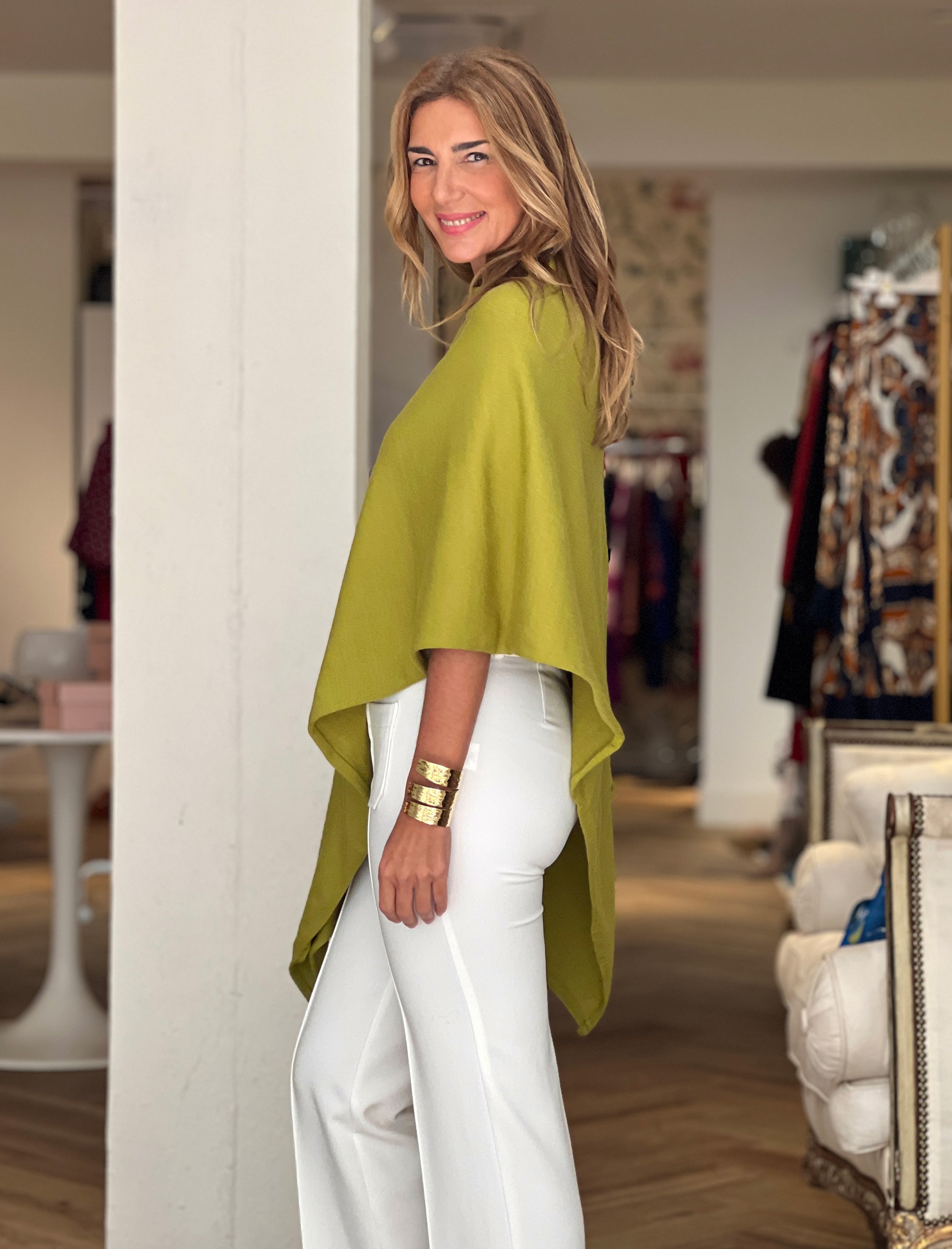 Capa chic deliciosa verde pistacho