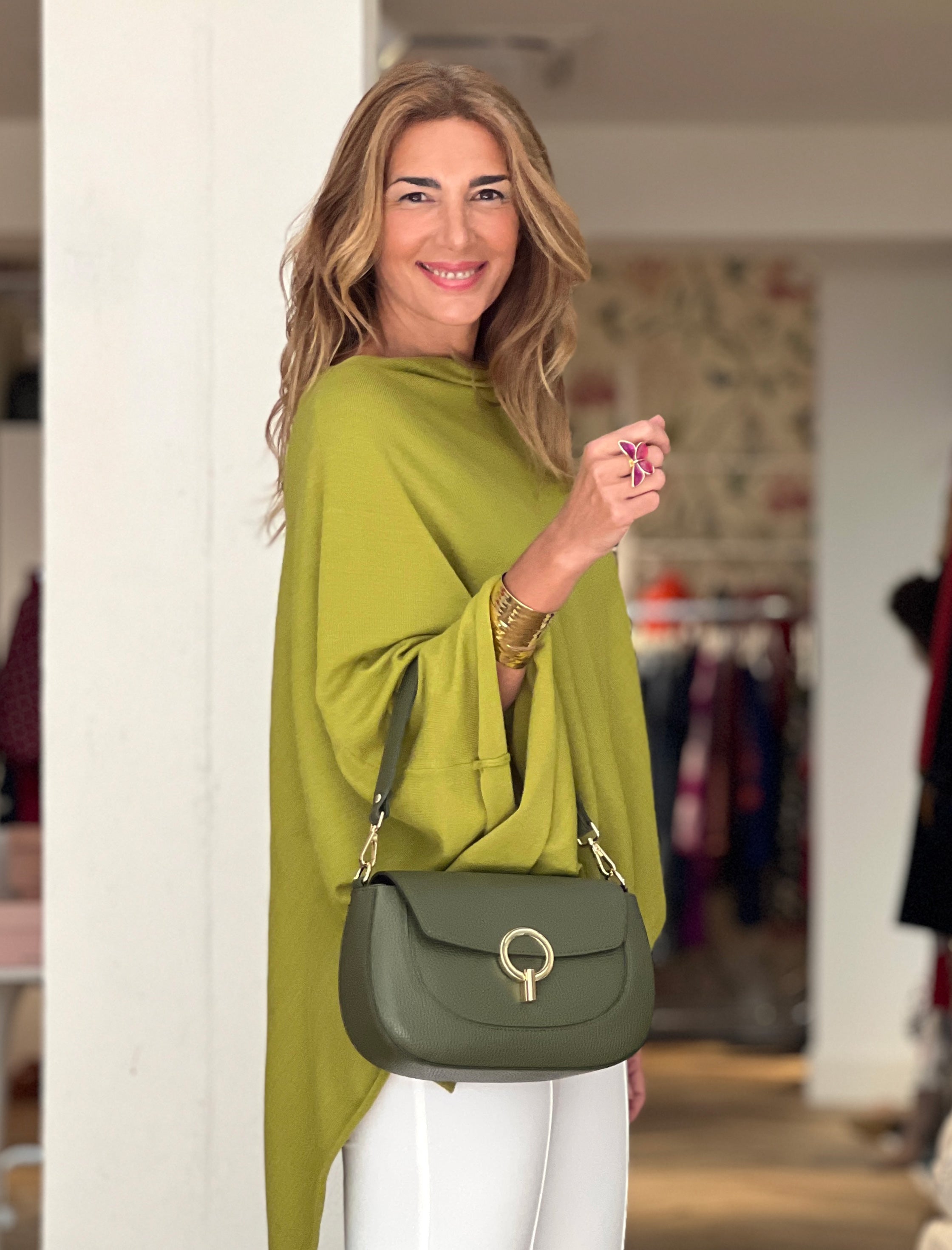 Capa chic deliciosa verde pistacho