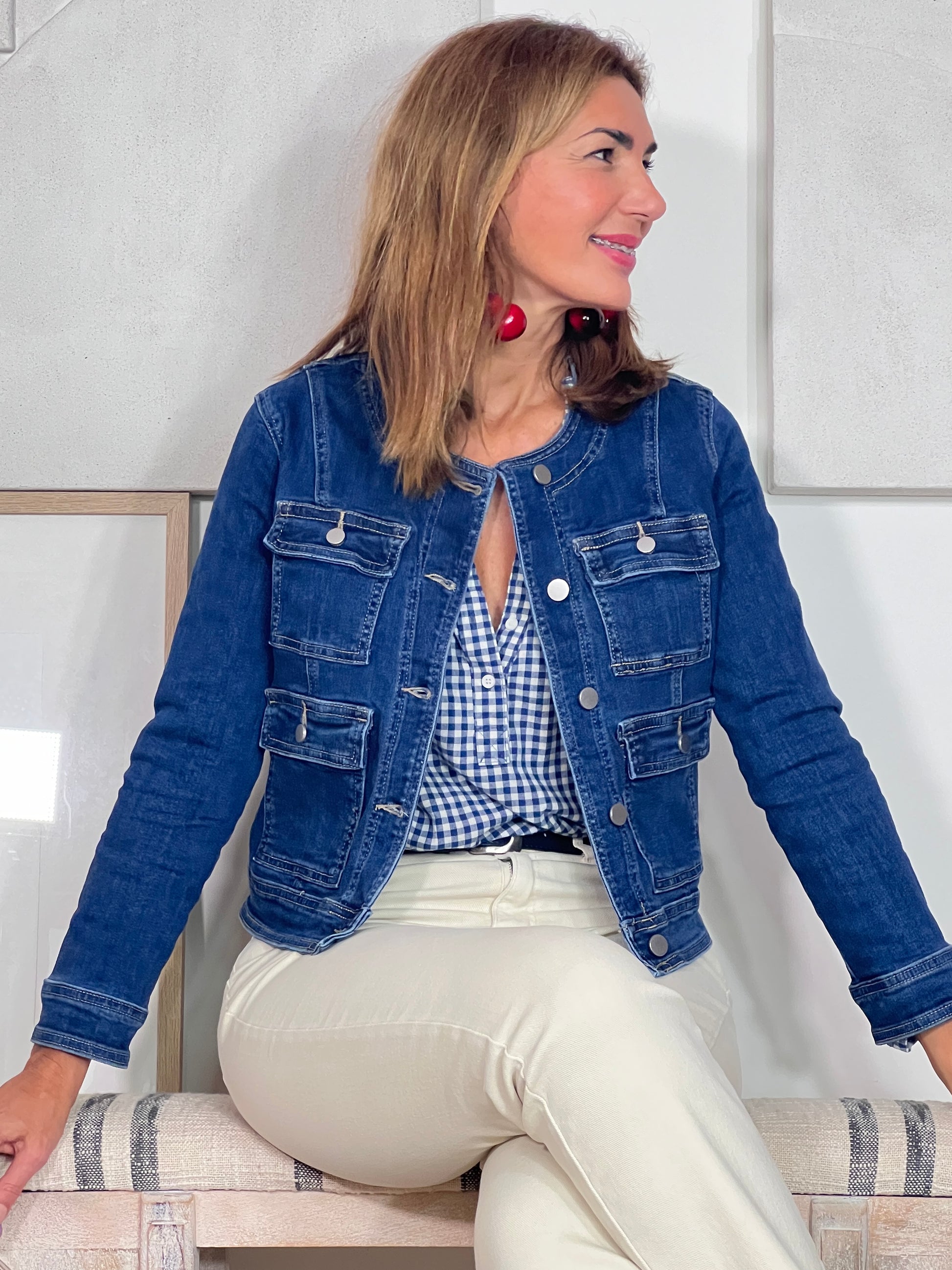 Chaqueta denim chic – Nuria Cobo