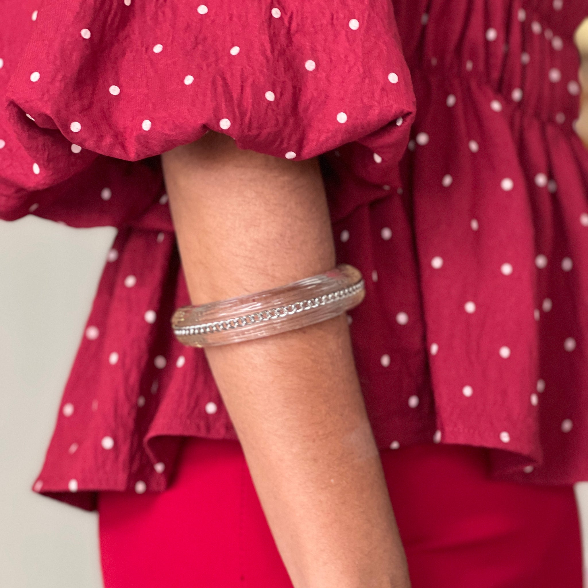 Pulsera Transparente