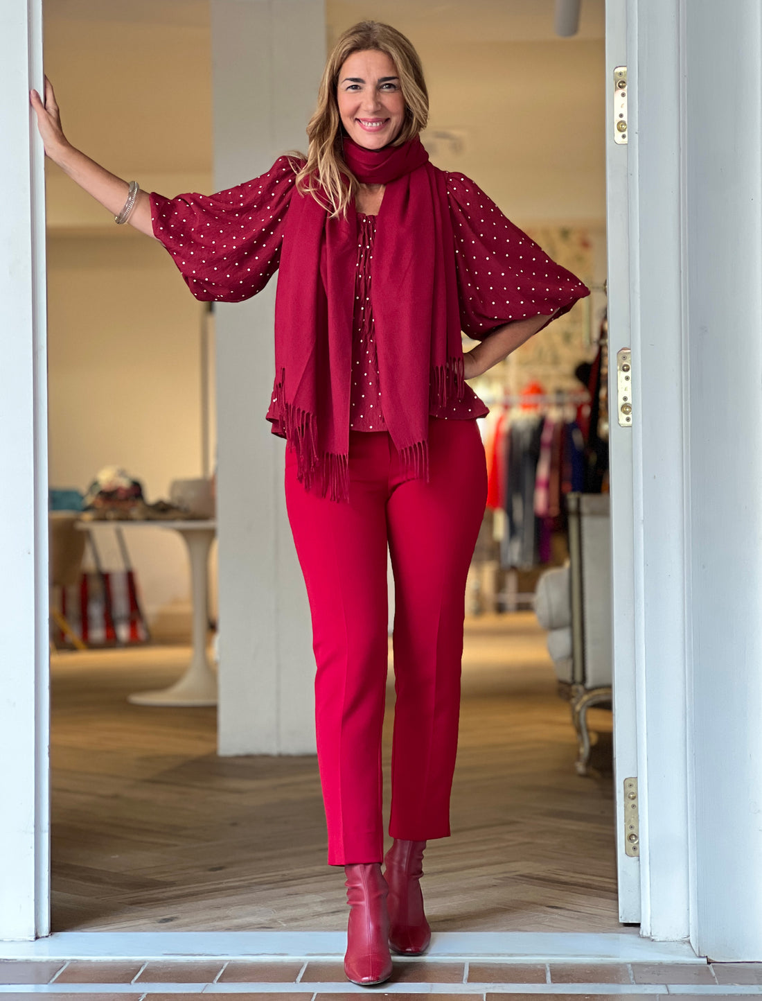Foulard Cashemir Burdeos