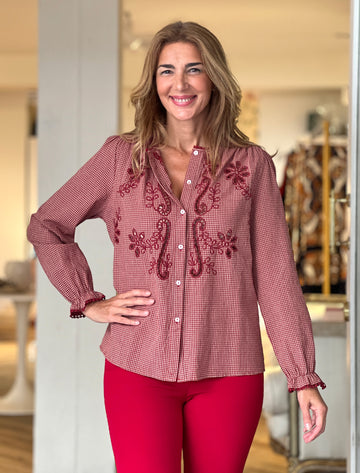 Camisa Jimena bordados