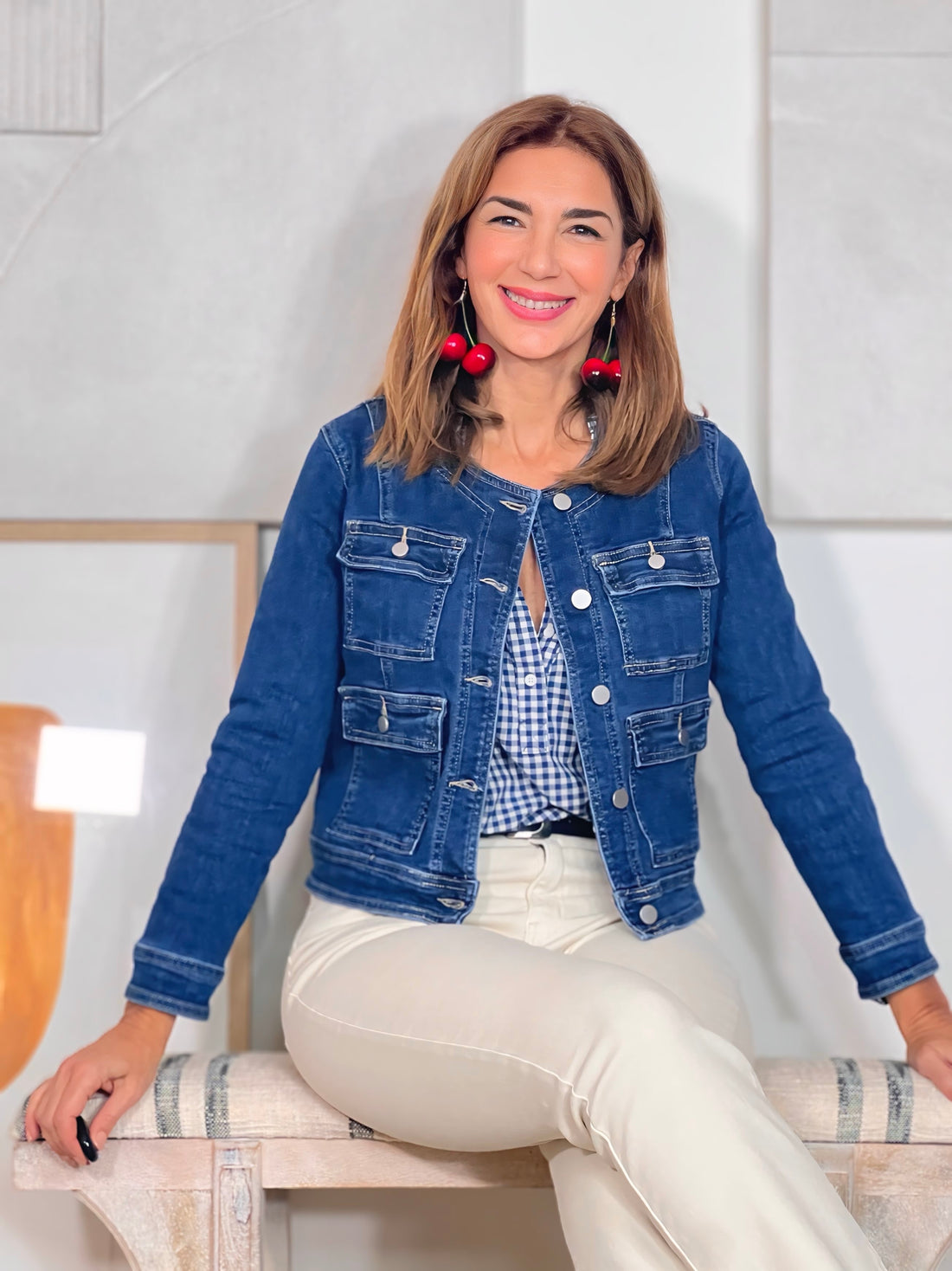 Chaqueta denim chic