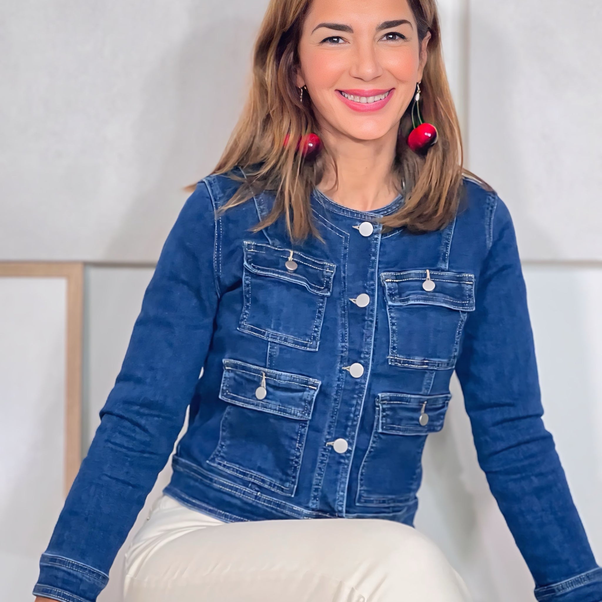 Chaqueta denim chic