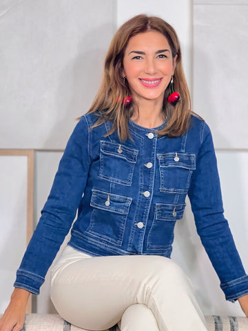 Chaqueta denim chic