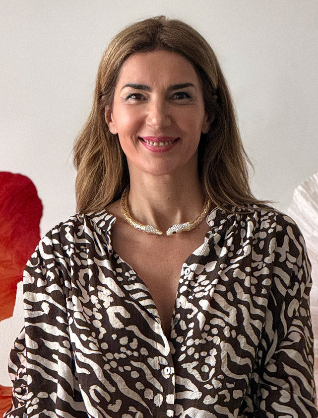 Gargantilla serpiente dorada