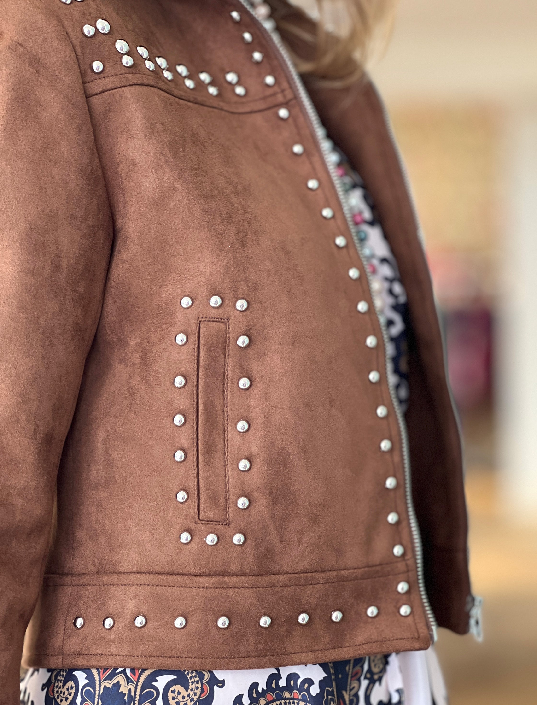 Chaqueta muy chic boho