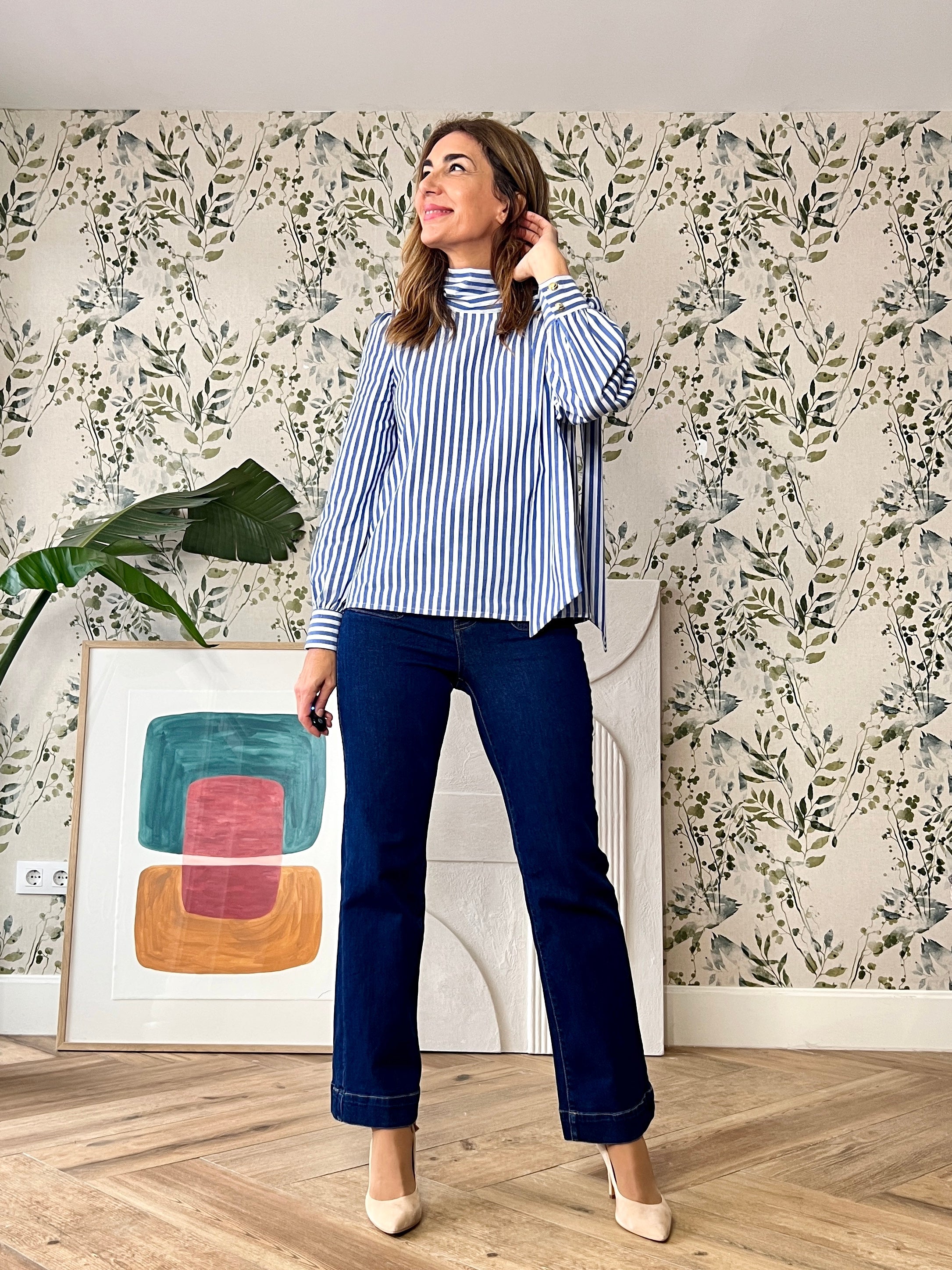 Camisa Jimena de rayas ÚLTIMA M