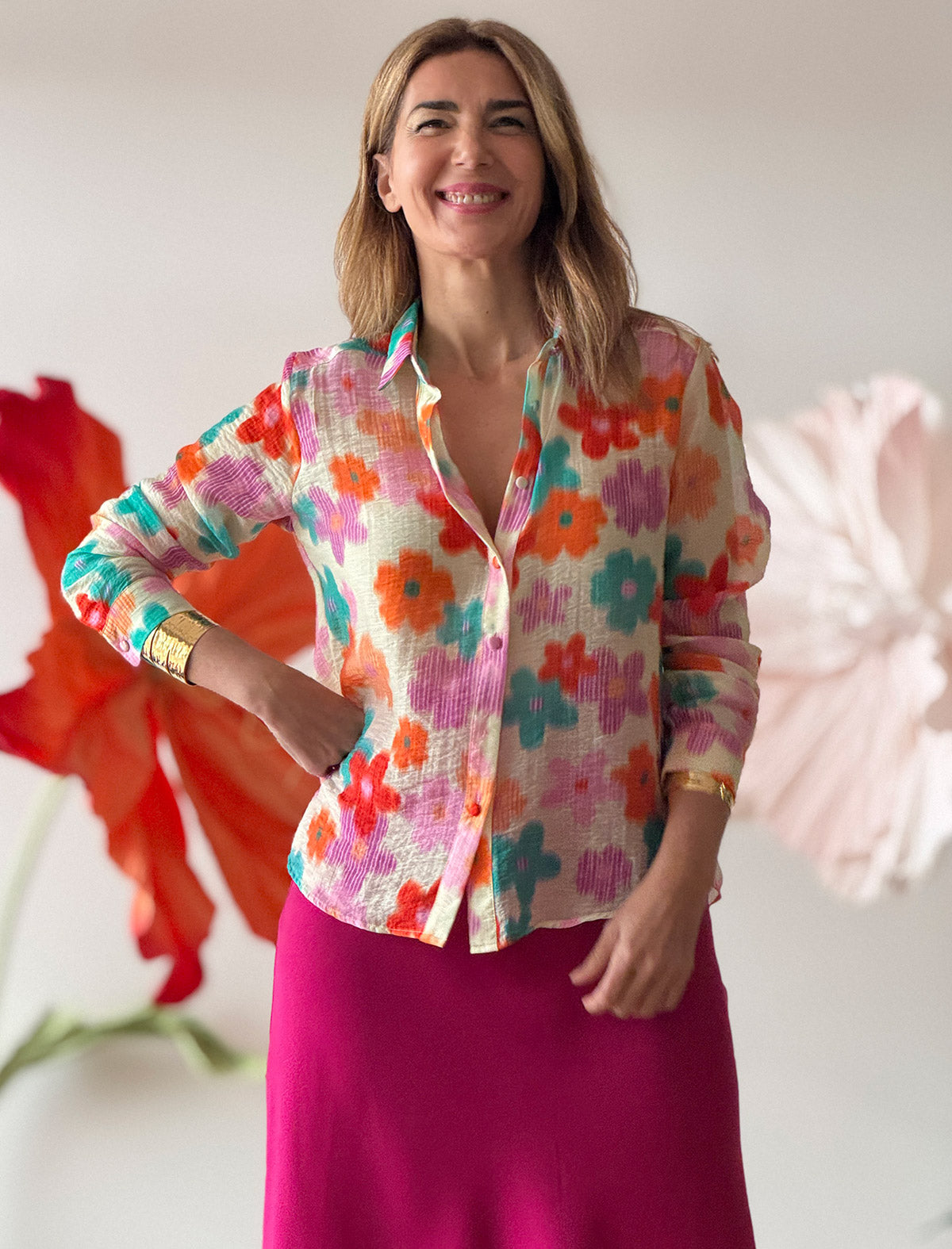 Camisa de margaritas ideales