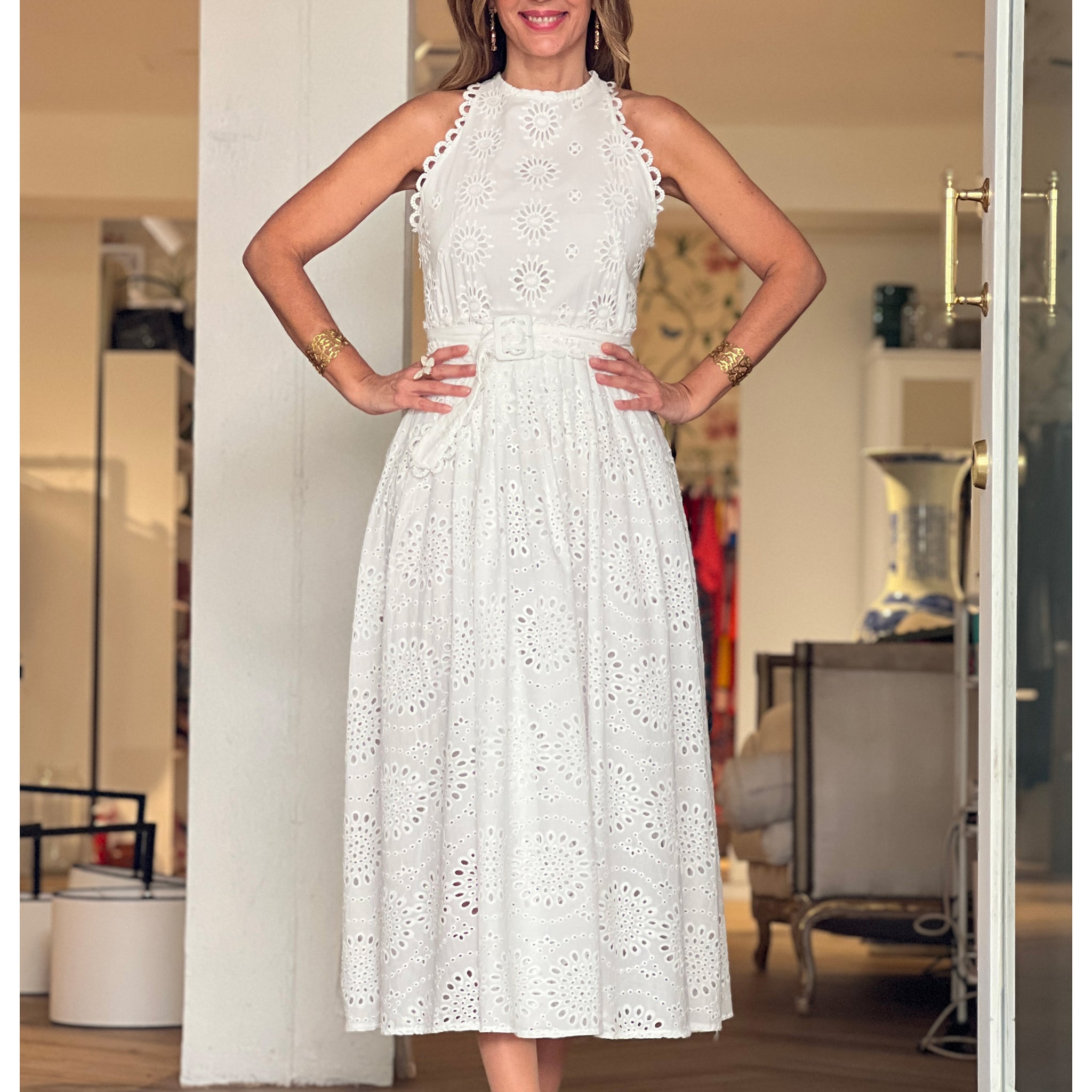 Vestido bordado ideal