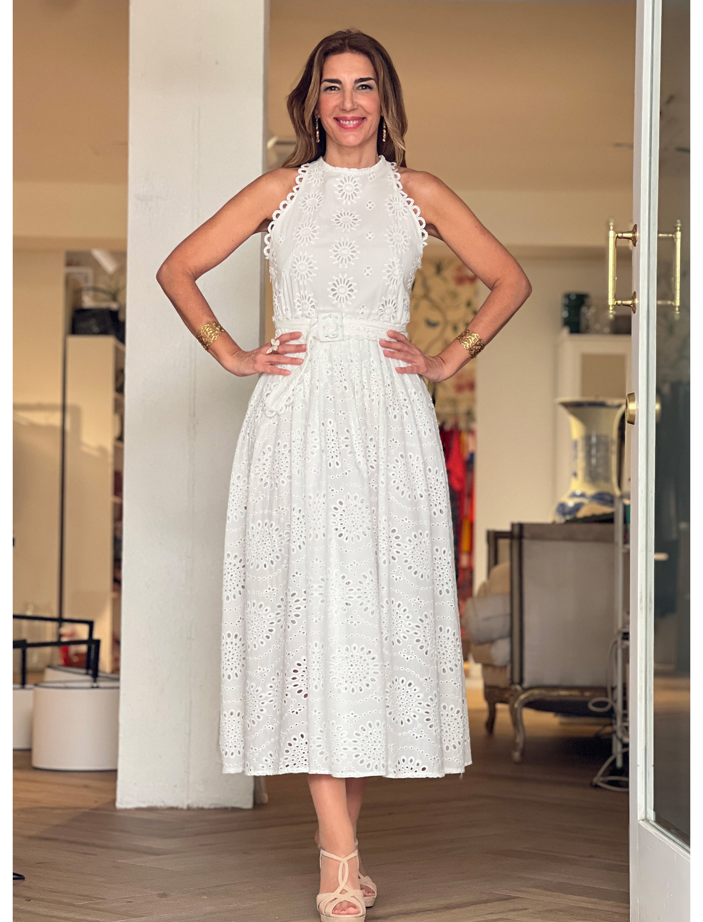 Vestido bordado ideal