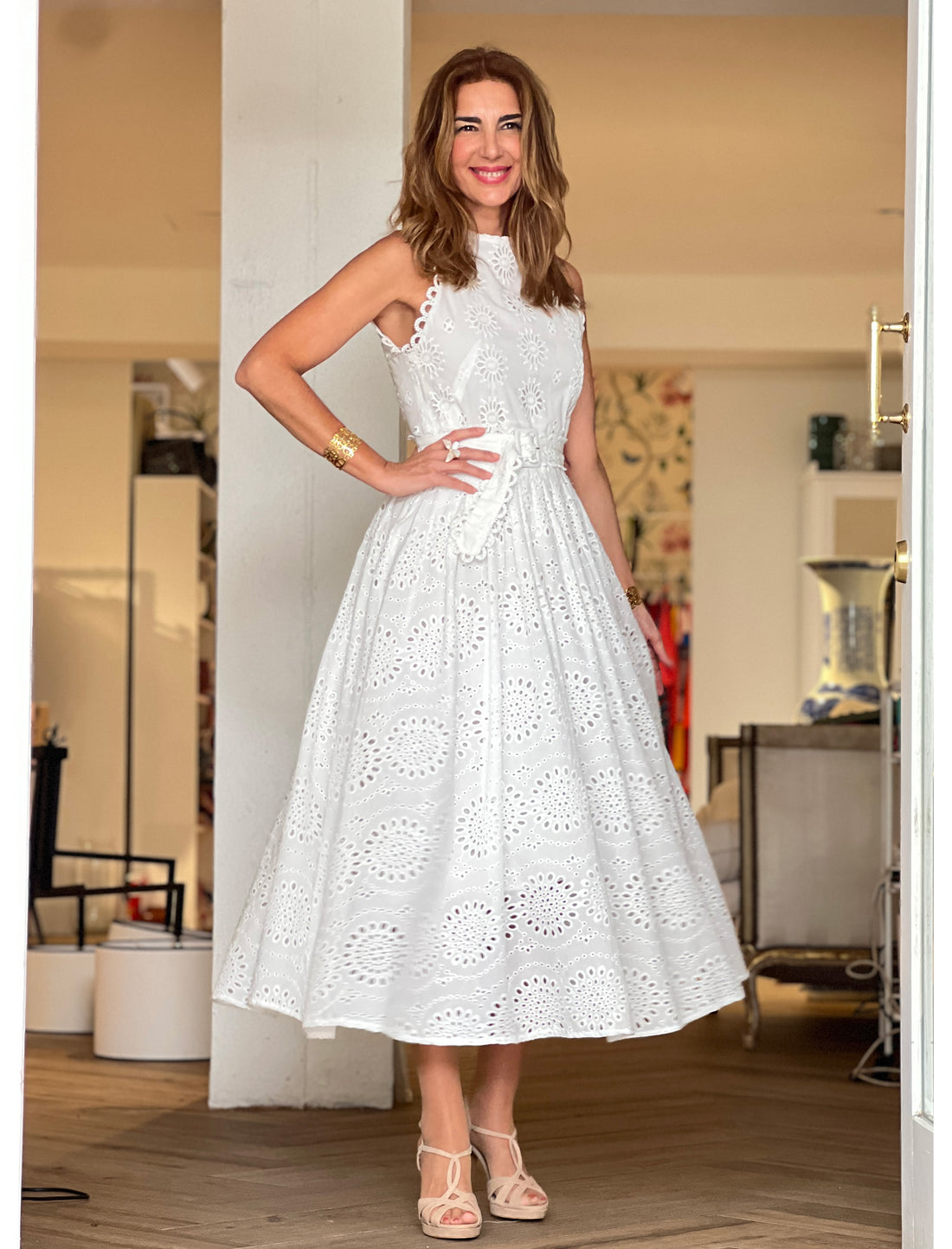Vestido bordado ideal