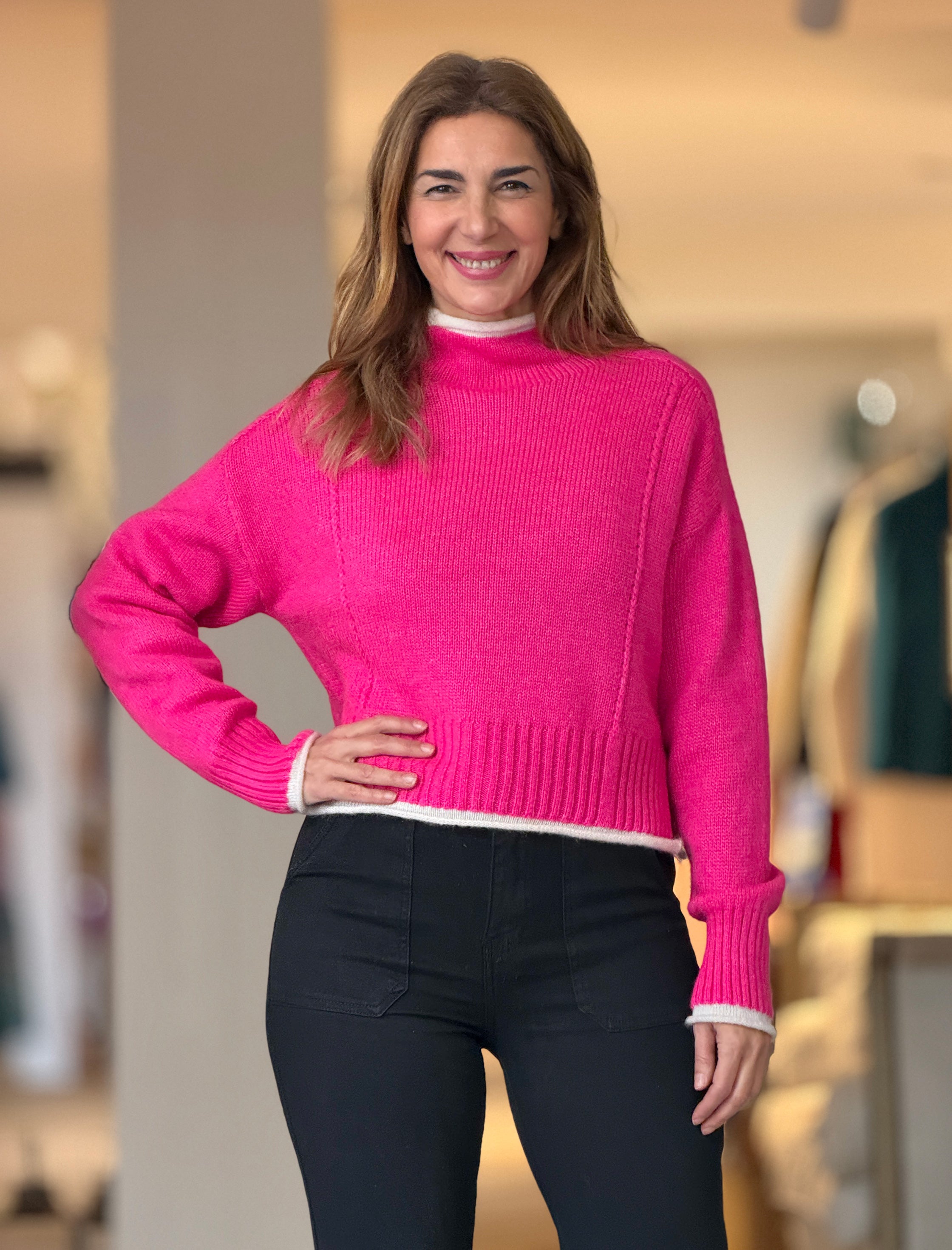 Jersey fucsia alegre