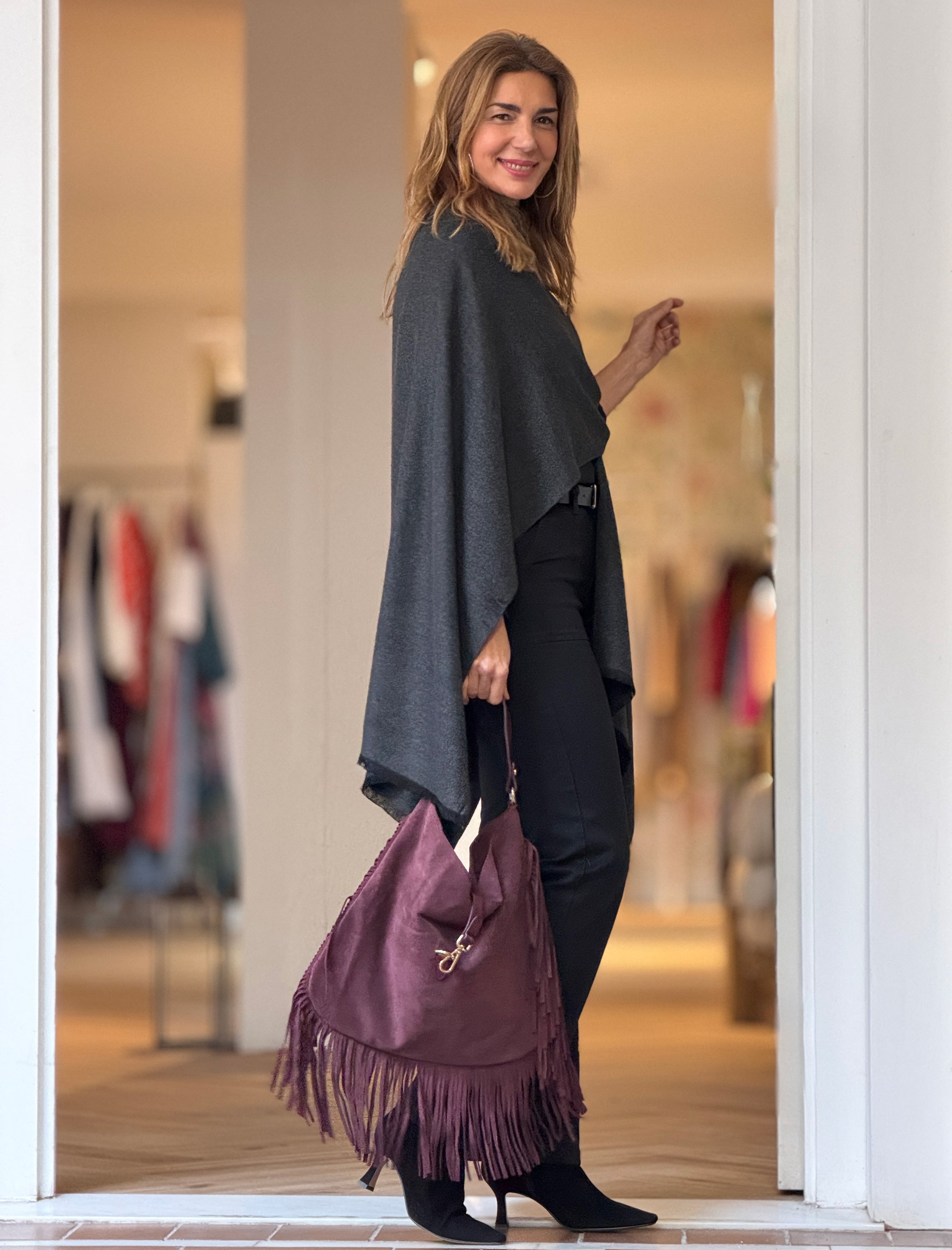 Bolso de flecos boho