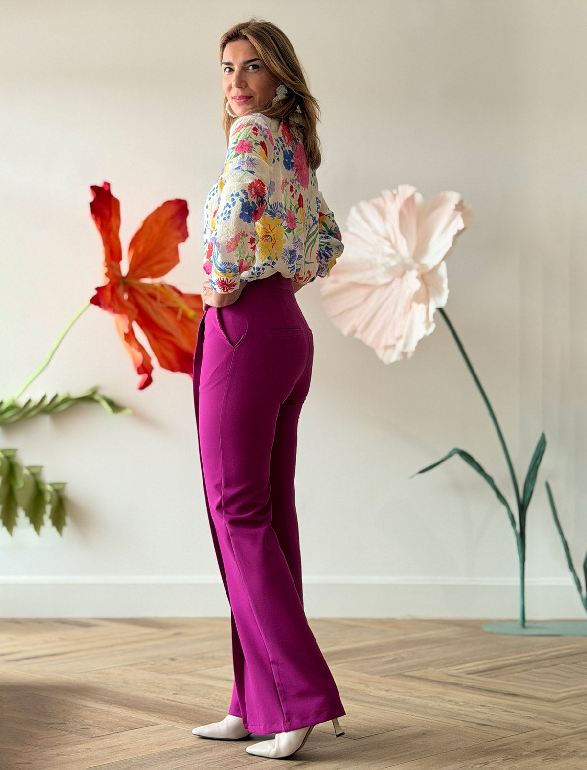 Pantalón más que ideal buganvilla
