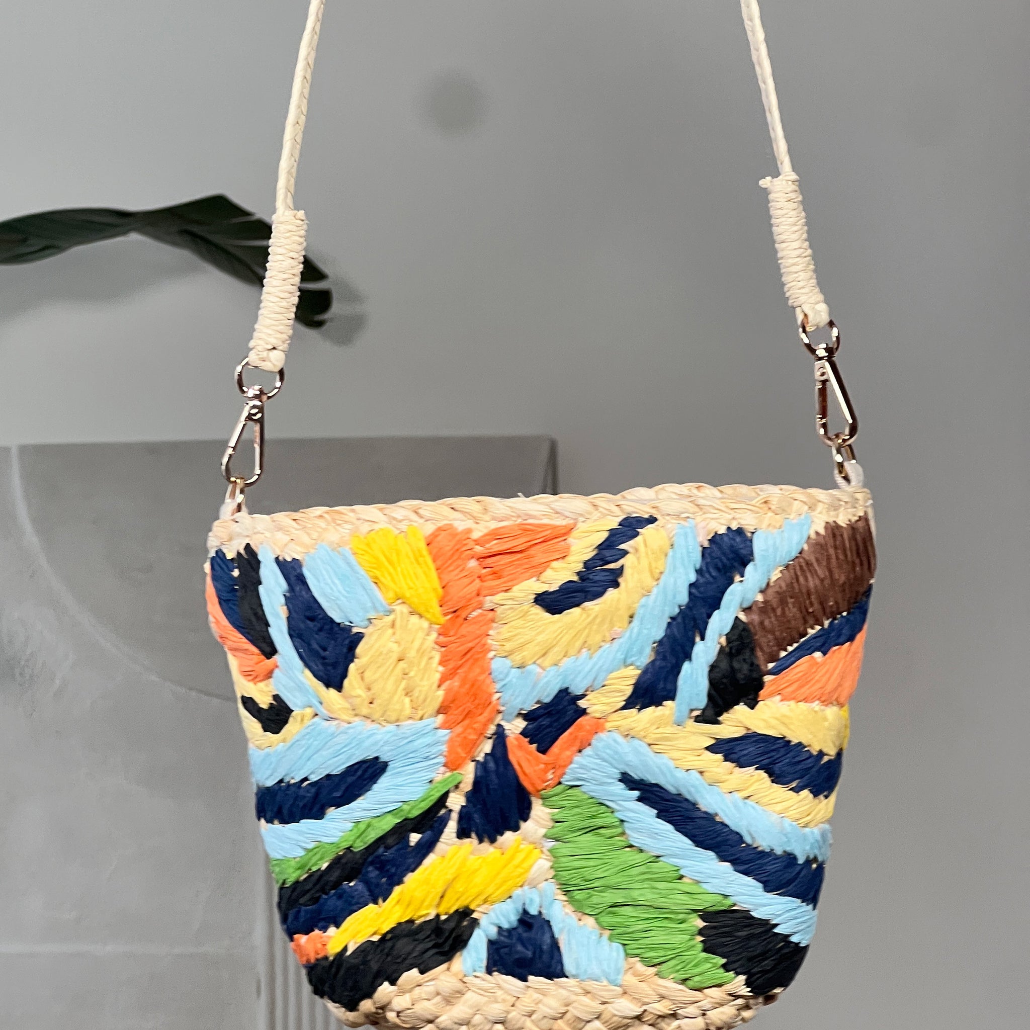 Bolso Chic Floreal Azul