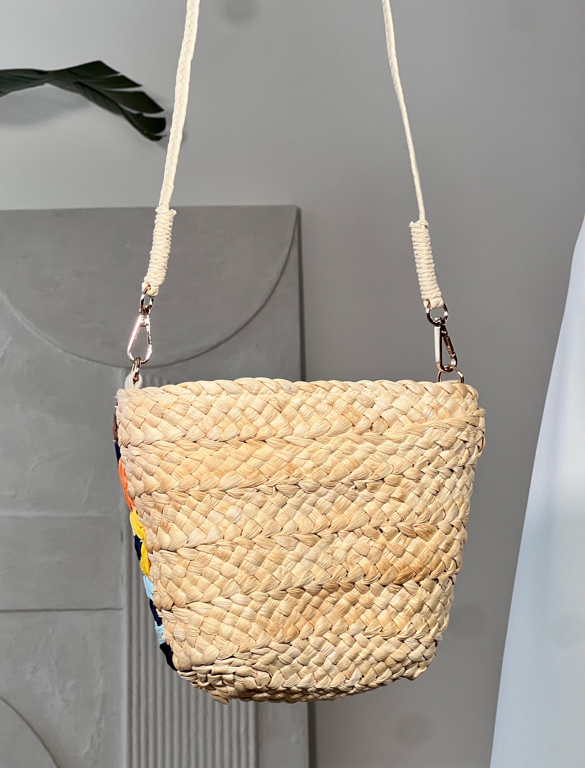 Bolso Chic Floreal Azul