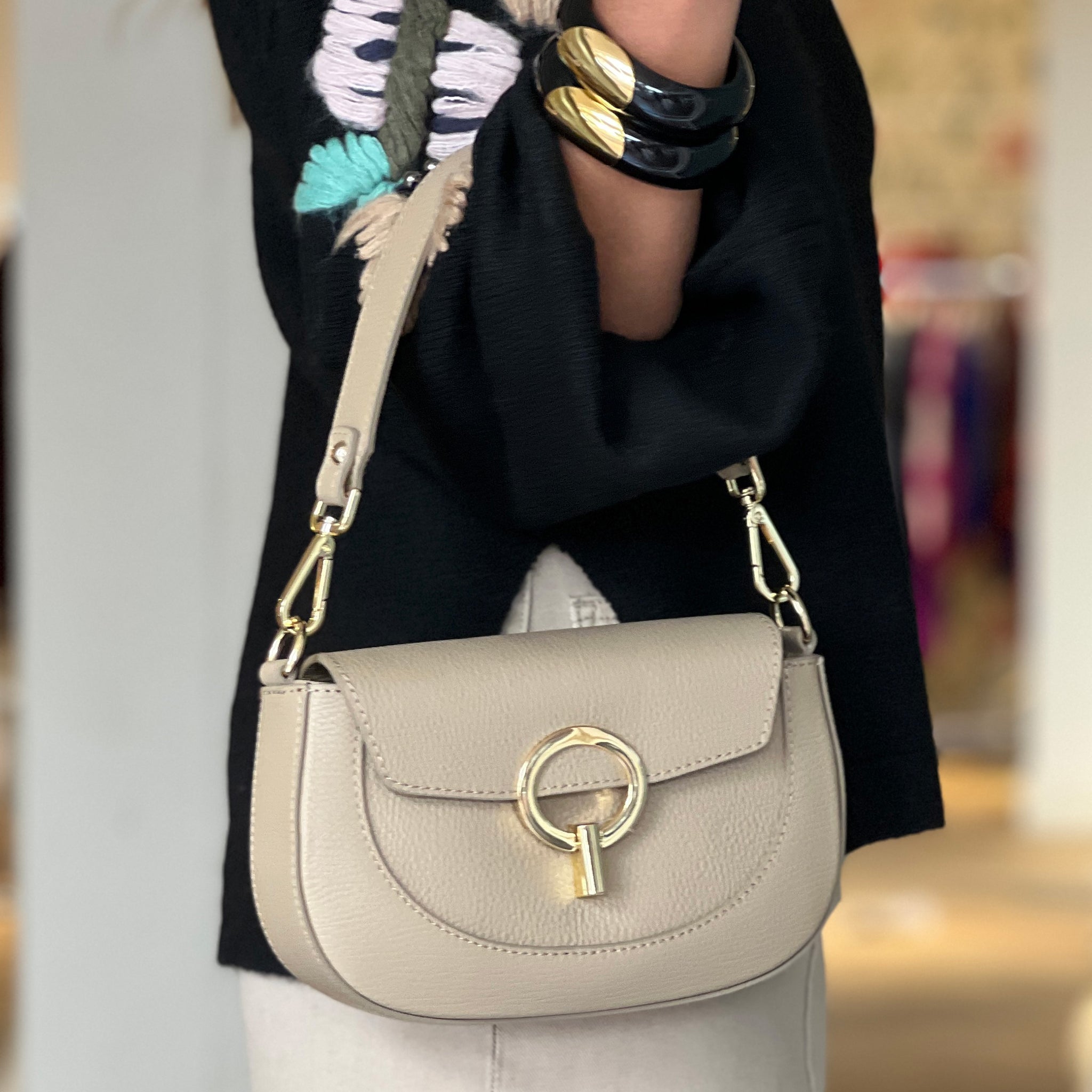 Bolso Nuria Carolina Beige