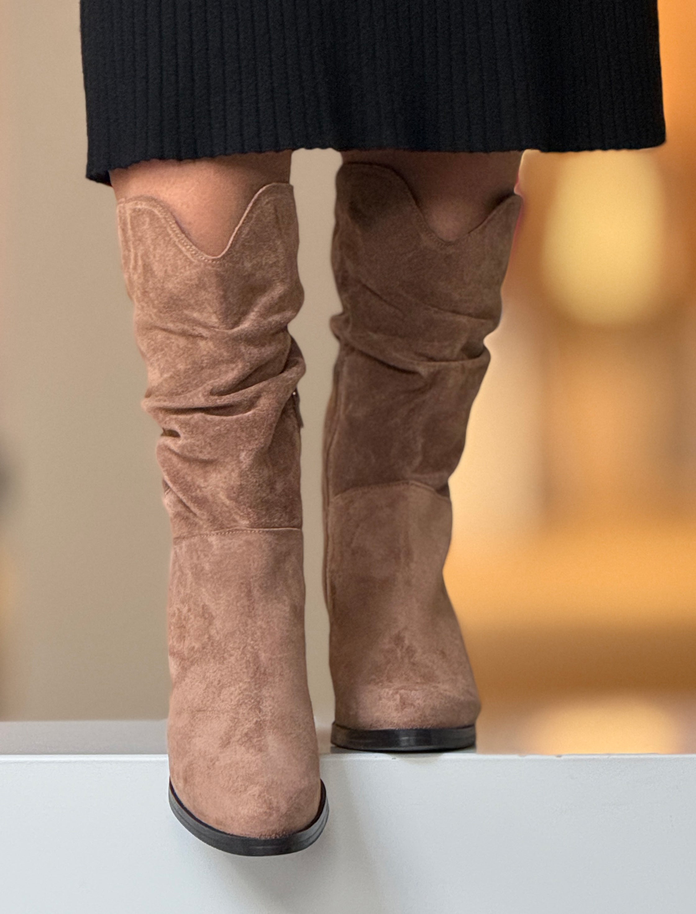 Bota Chic Elle Castaño