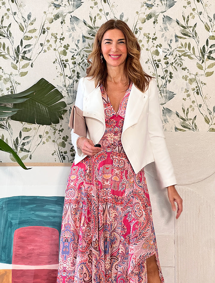 Chaqueta Valerie chic blanca