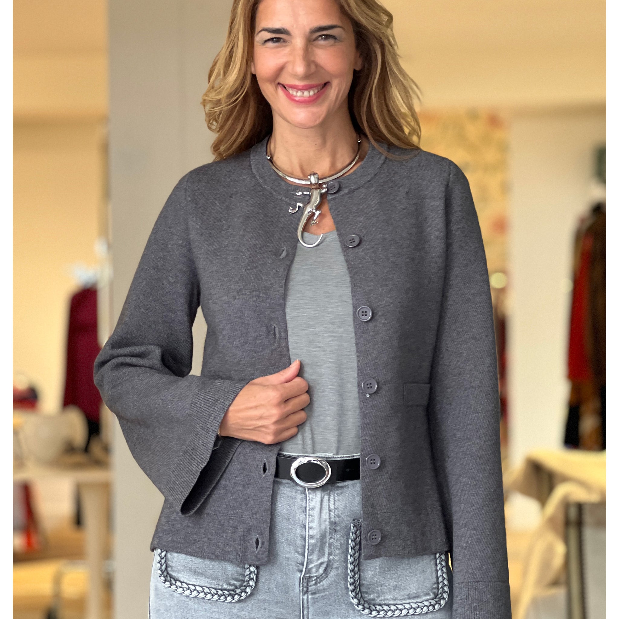 Rebeca entallada ideal