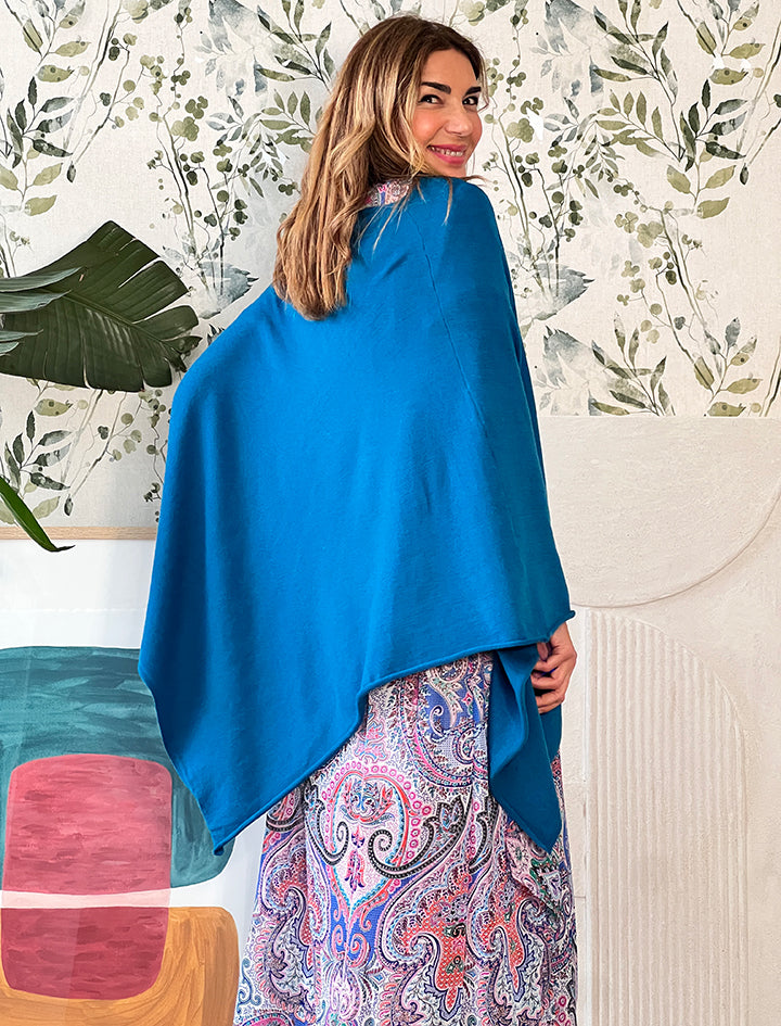 Capa Chic Deliciosa azul turquesa