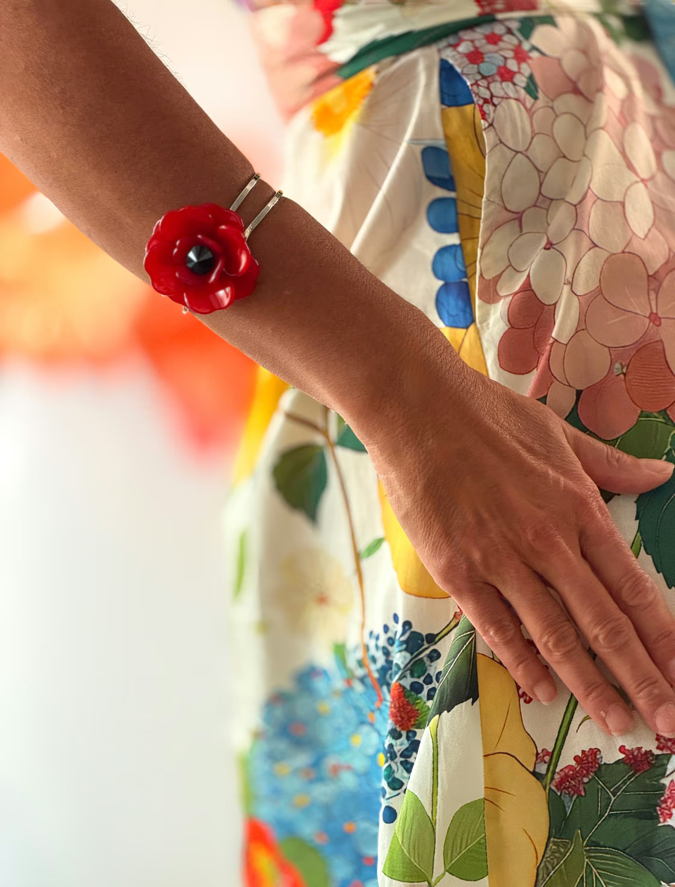 Brazalete Flor Bonita