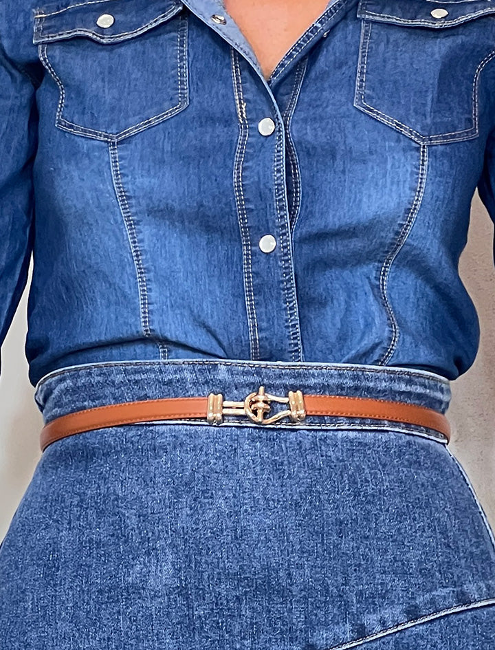 CAMISA JEANS BLUE