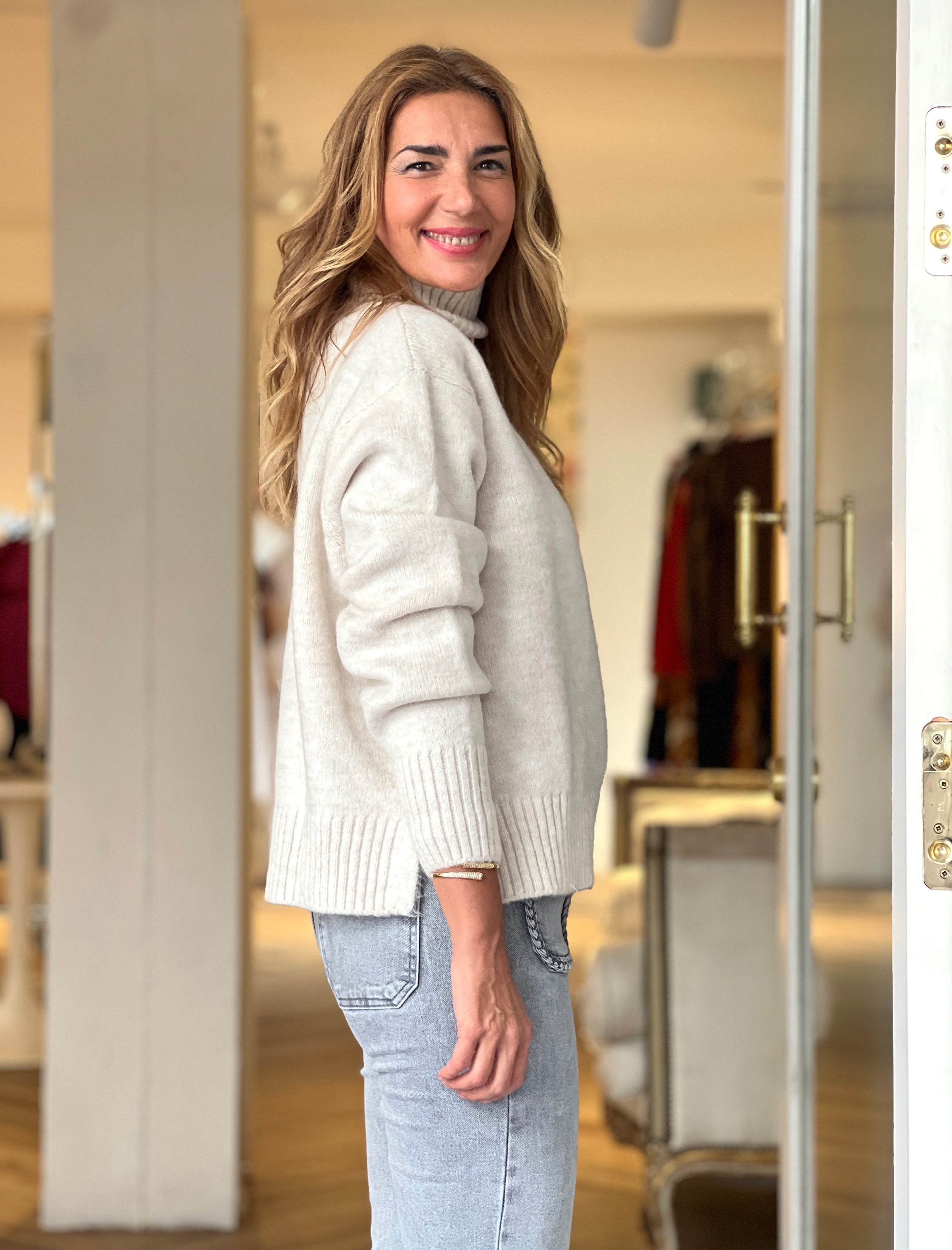 Jersey suave ideal Beig