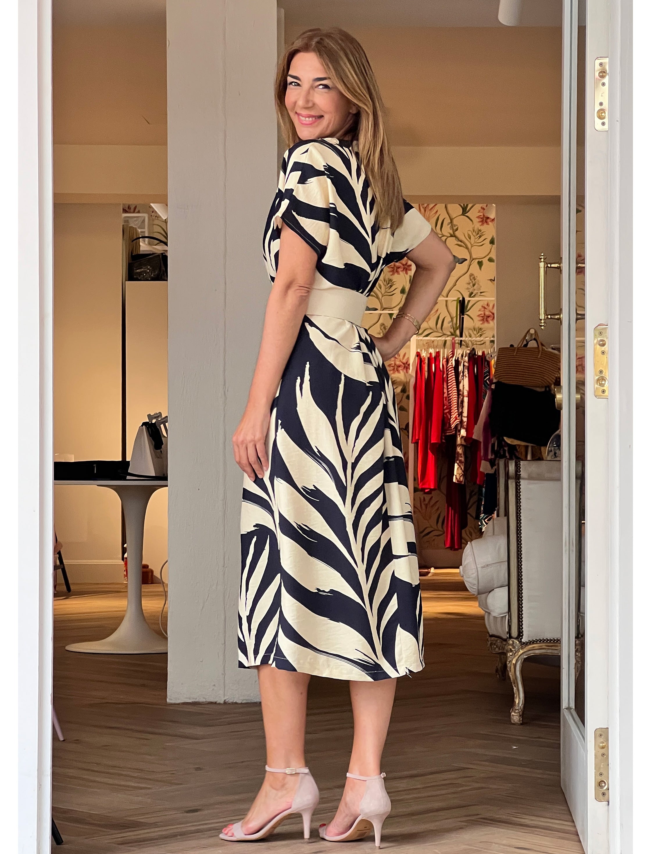 Vestido camisero azules