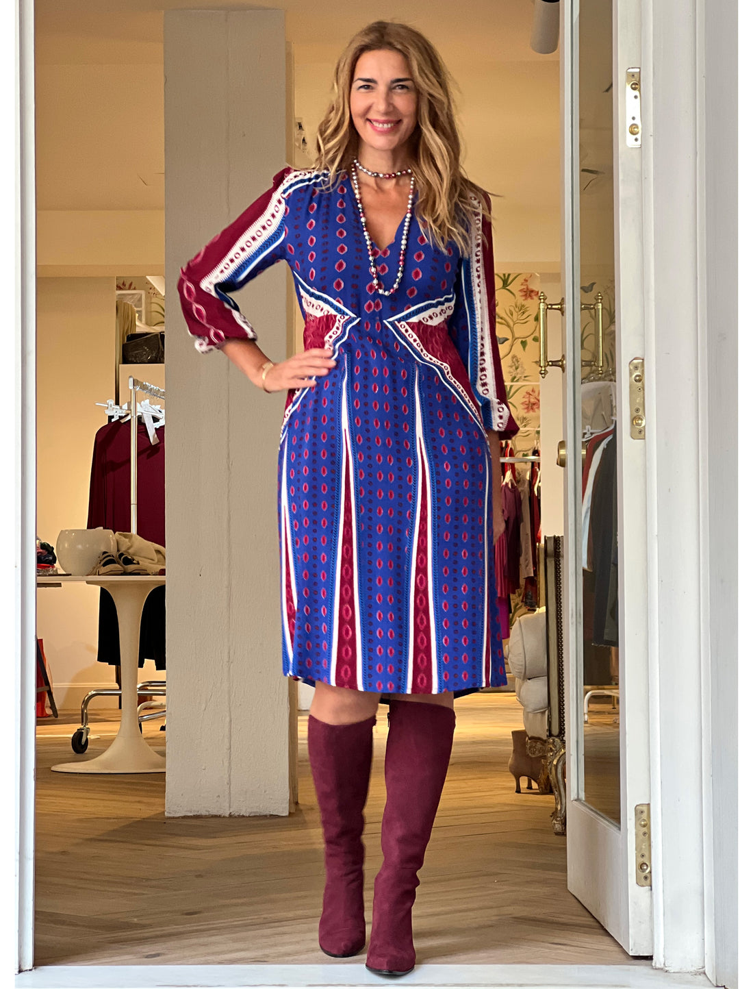Vestido liberty chic