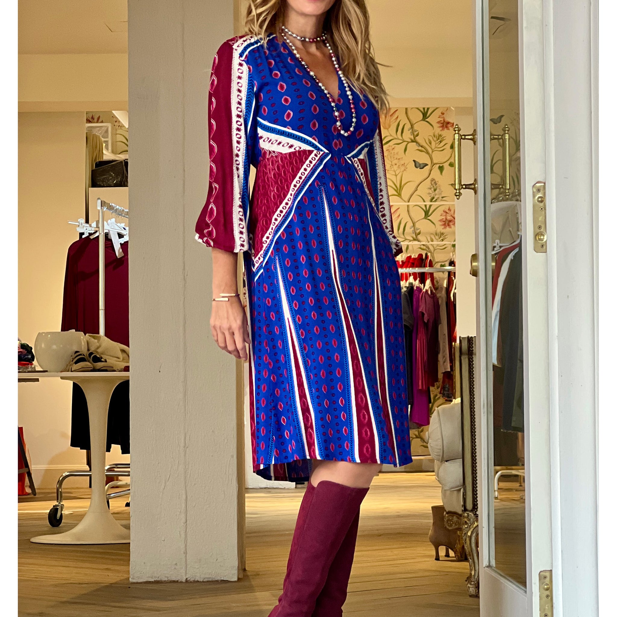 Vestido liberty chic