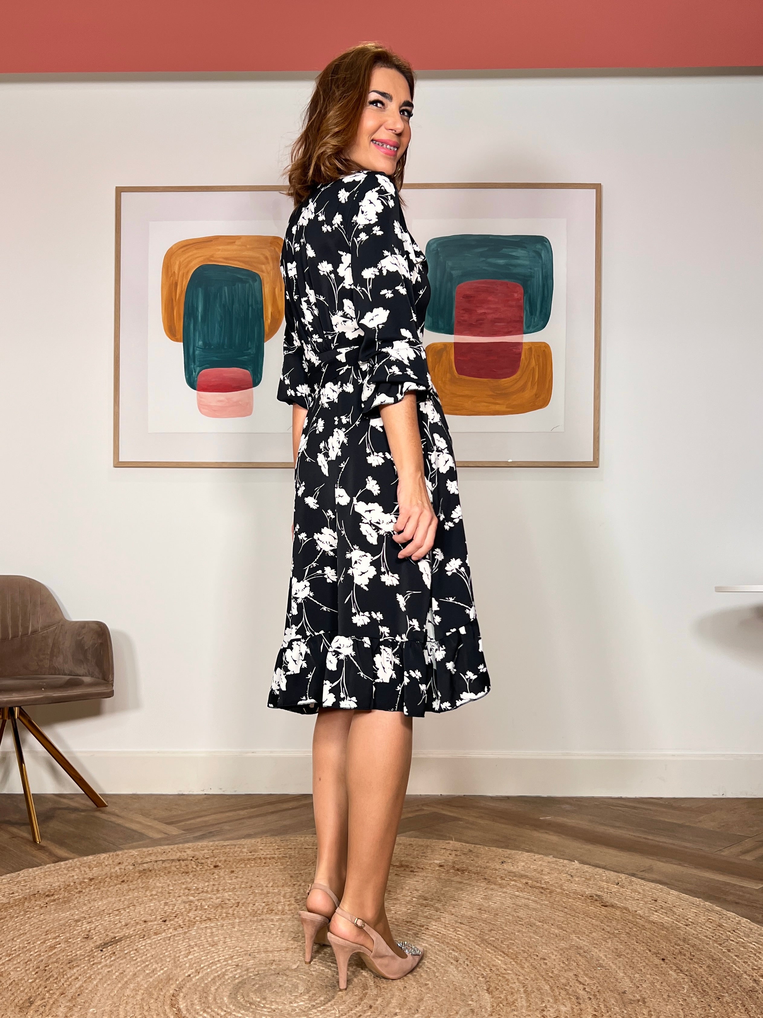 Casilda Black Dress