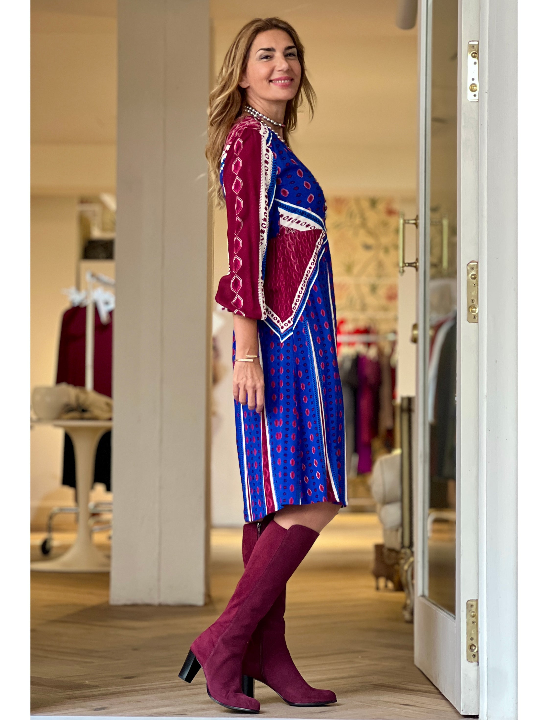 Vestido liberty chic