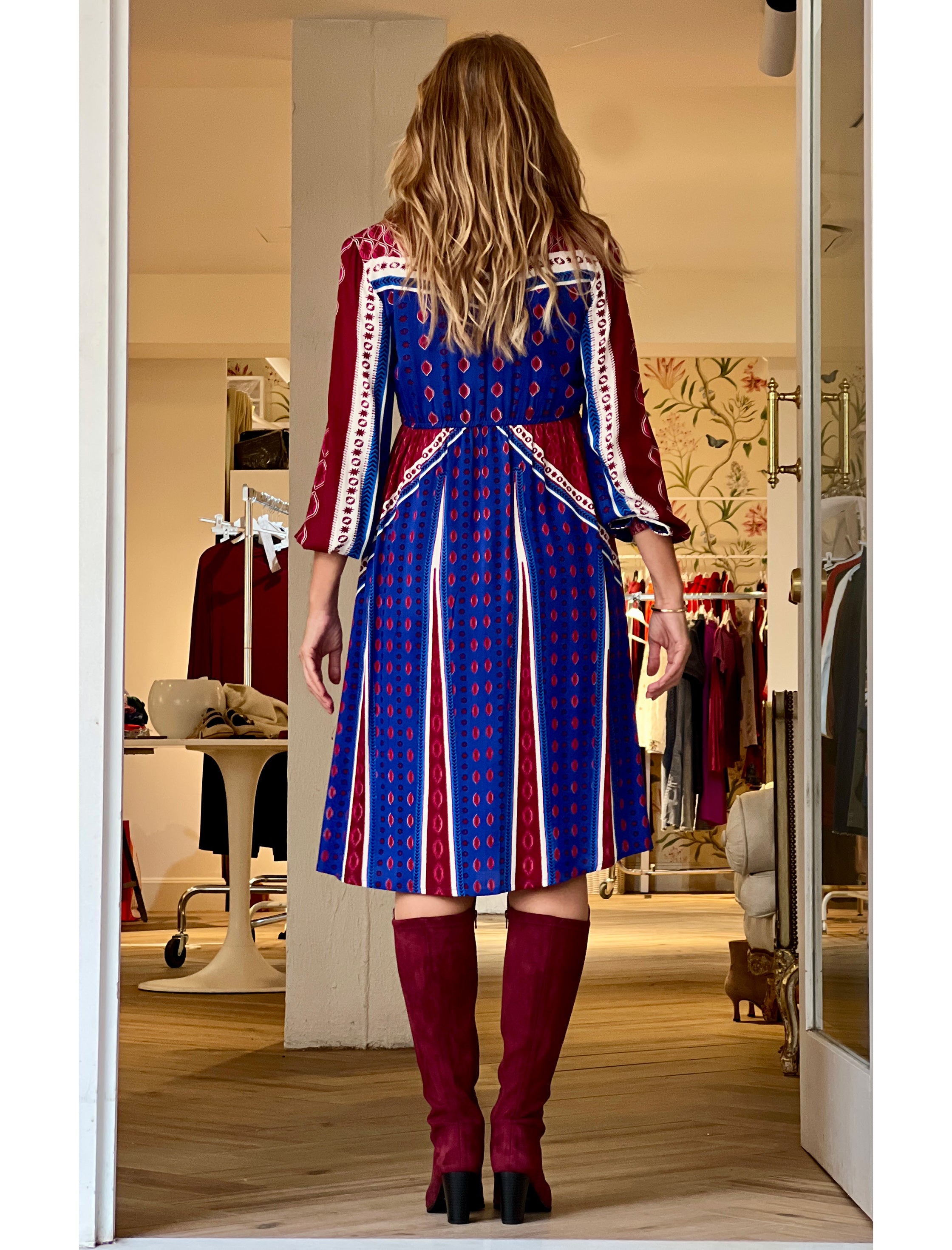 Vestido liberty chic