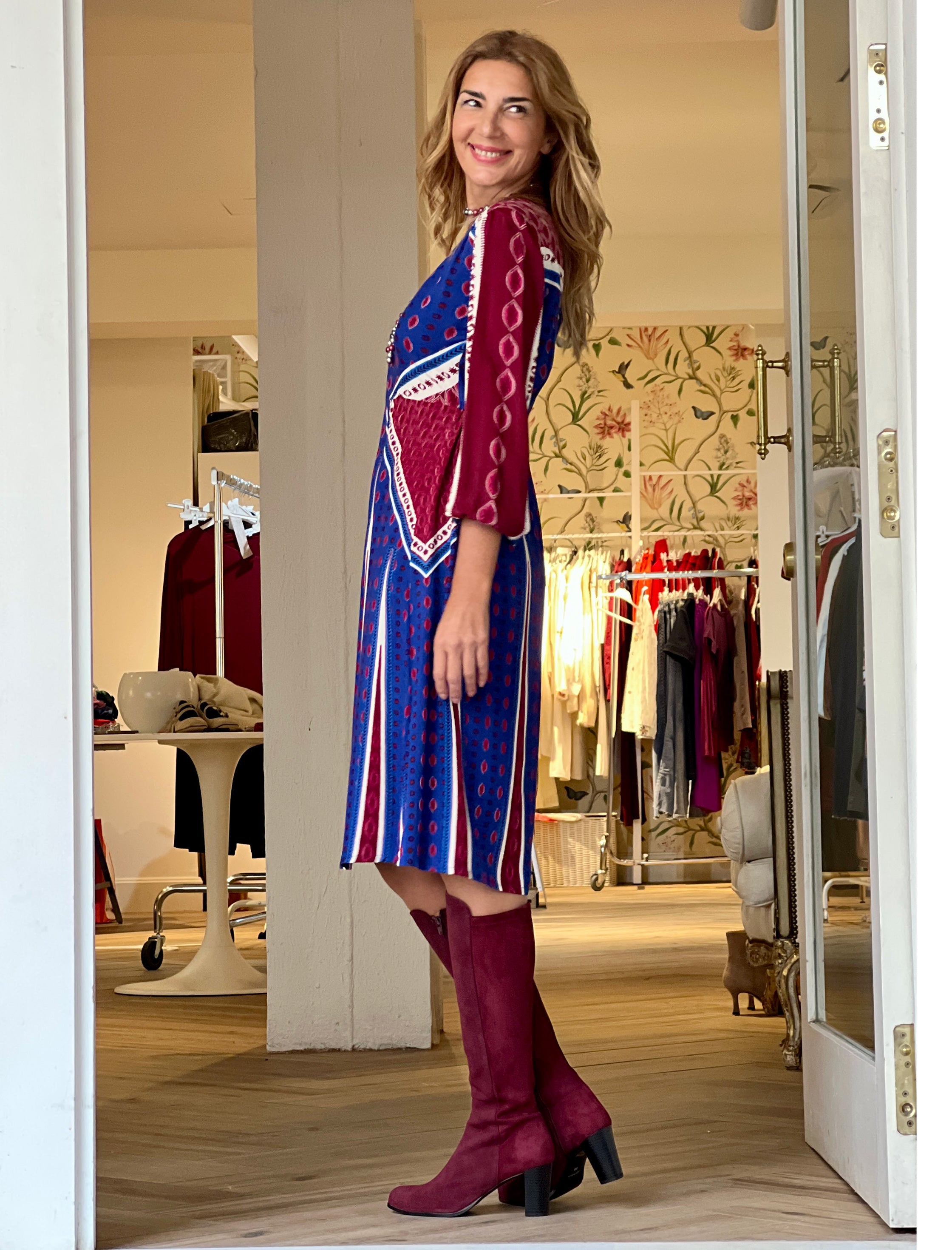 Vestido liberty chic