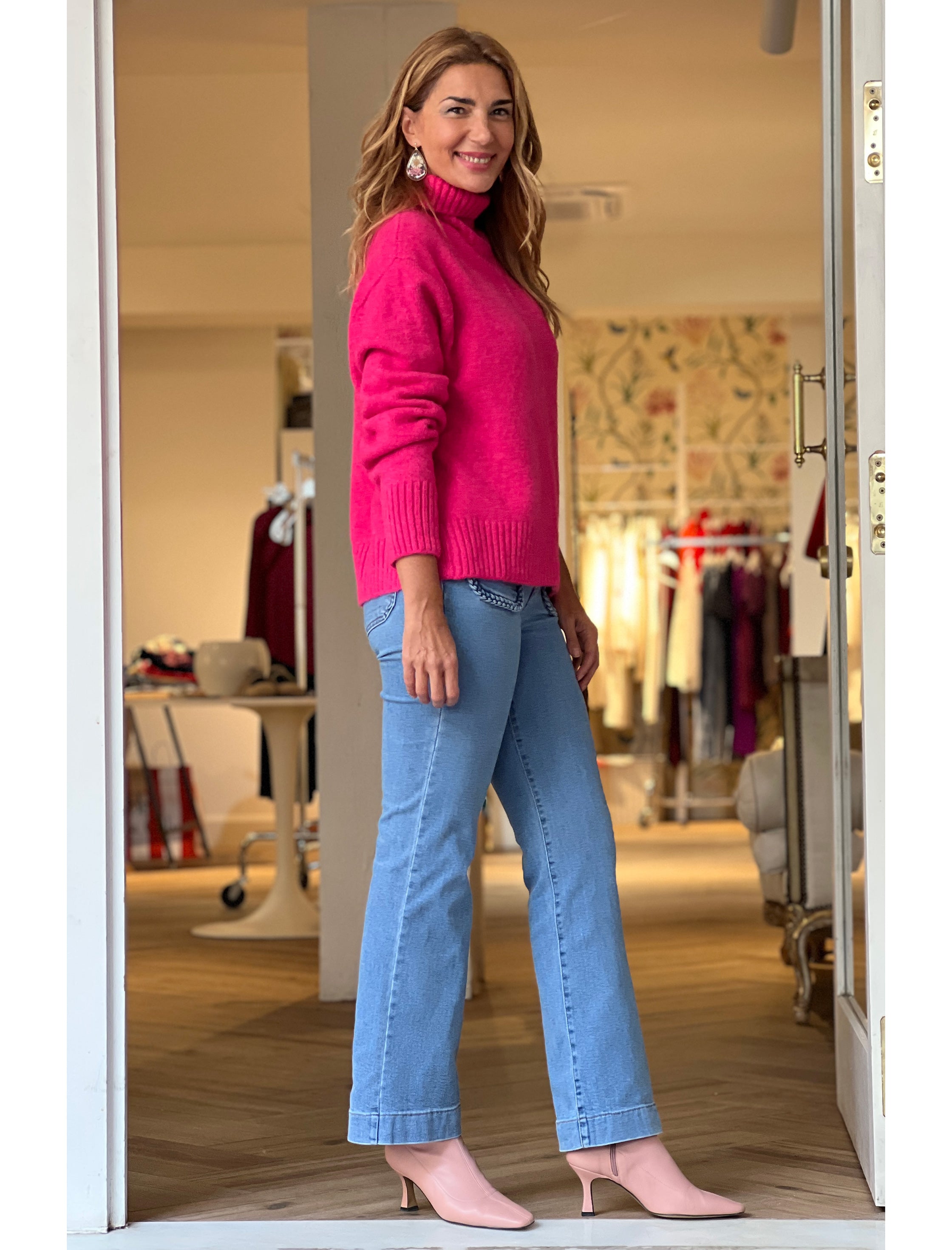 Jersey suave ideal fucsia