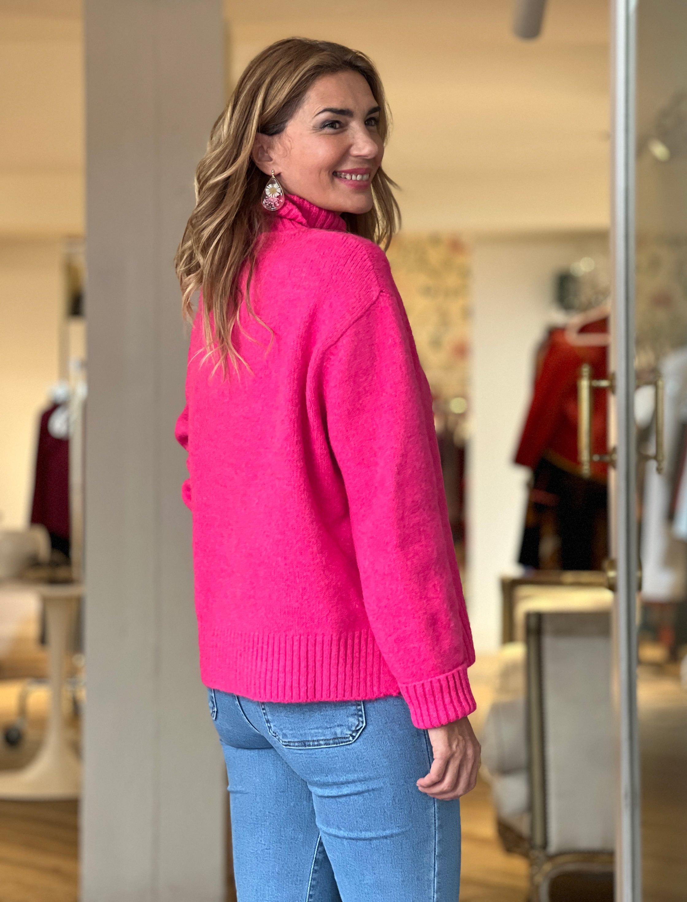 Jersey suave ideal fucsia