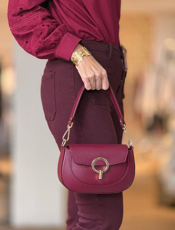 Bolso Alessandra Burdeos
