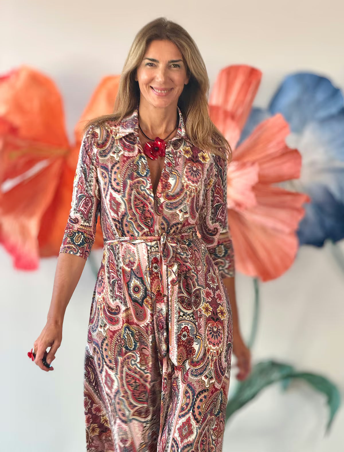 Vestido camisero Cashemir chic