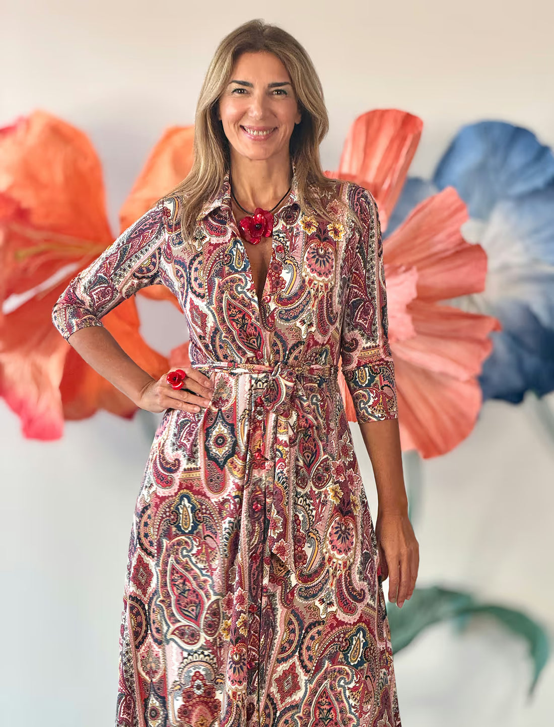 Vestido camisero Cashemir chic