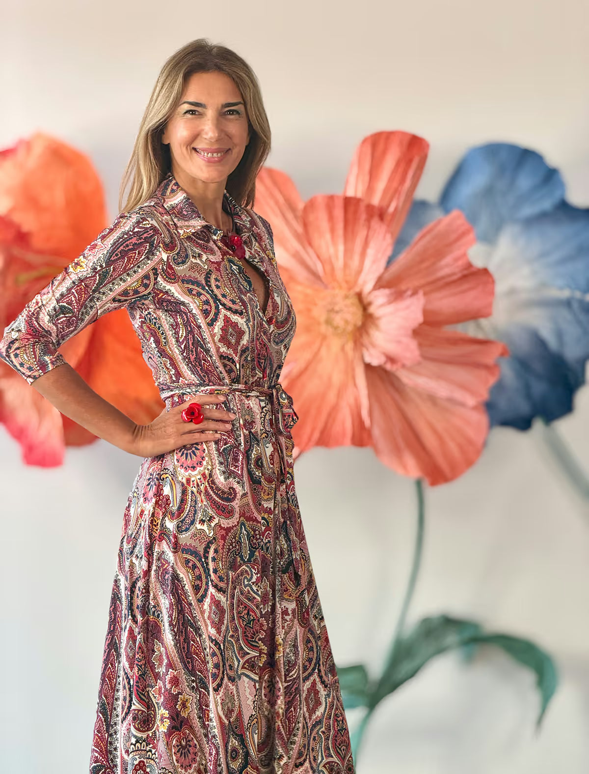 Vestido camisero Cashemir chic