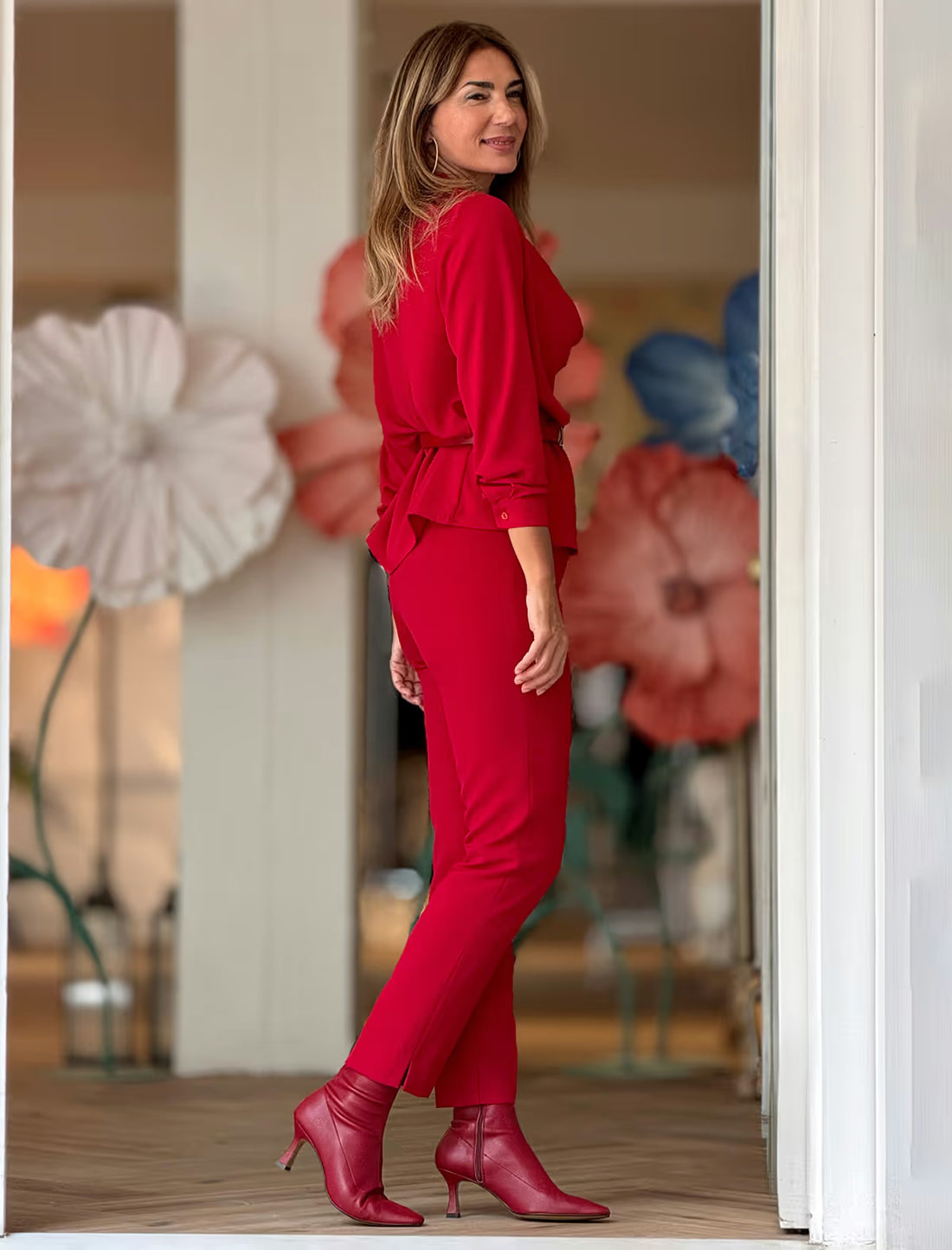 Marsala all-purpose pants