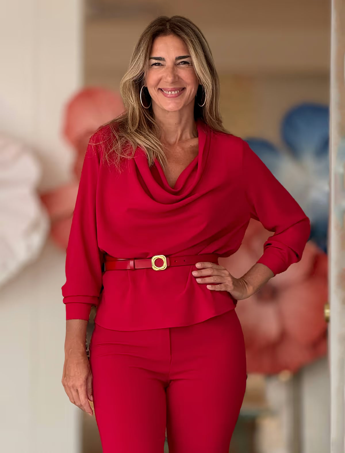 Camisa burdeos marsala fluida fondo chic