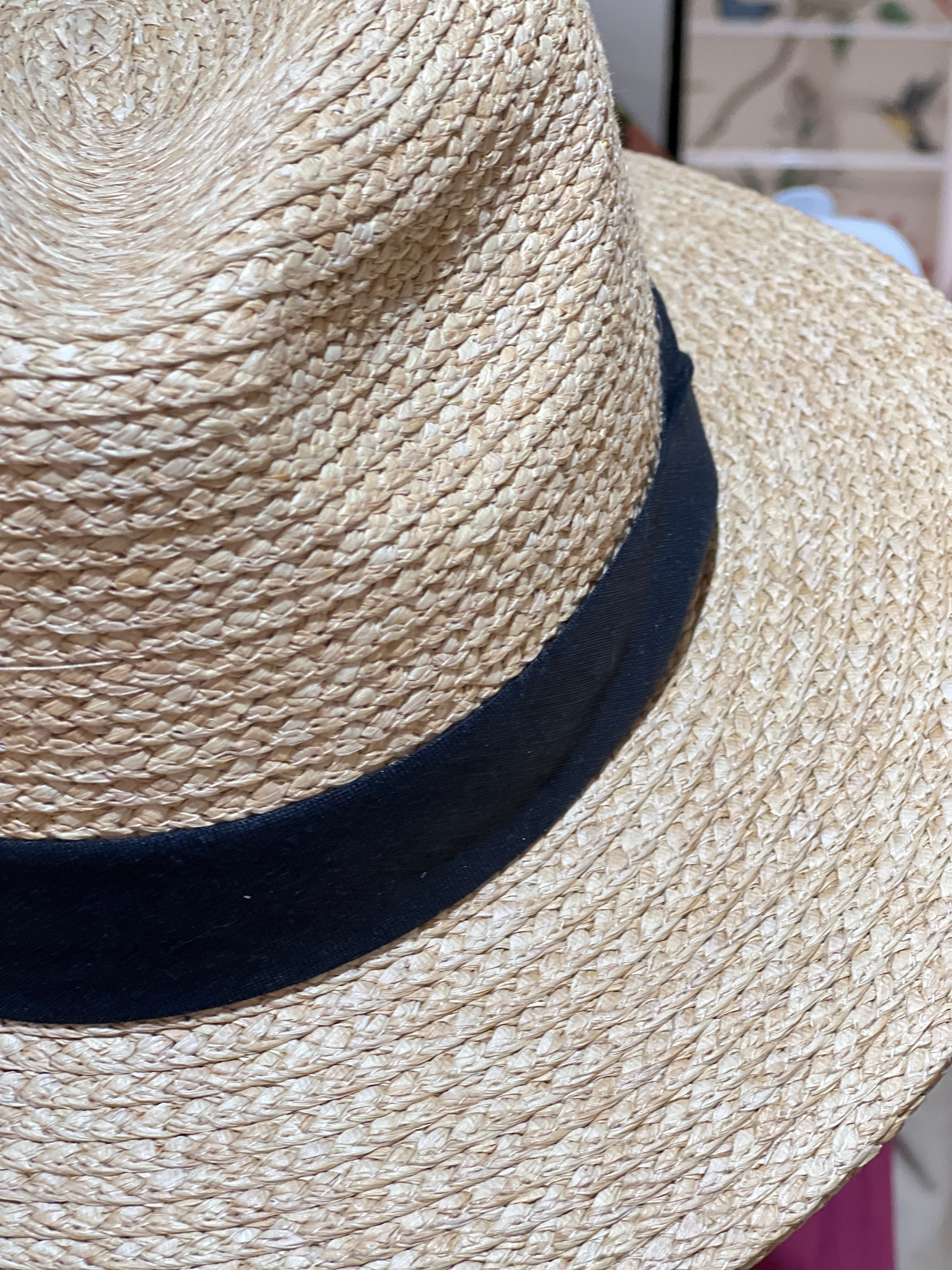 SOMBRERO NATURAL SEYCHELLES NEGRO