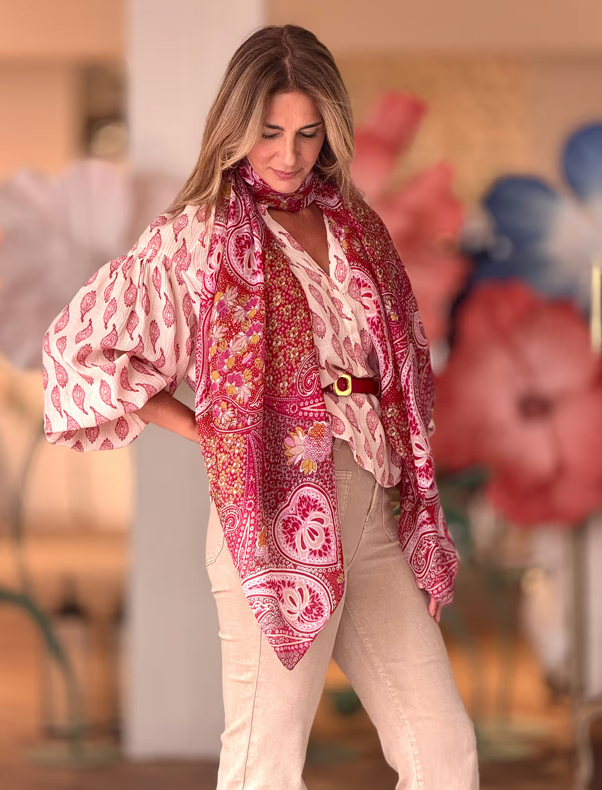 Camisa cashemir fluida
