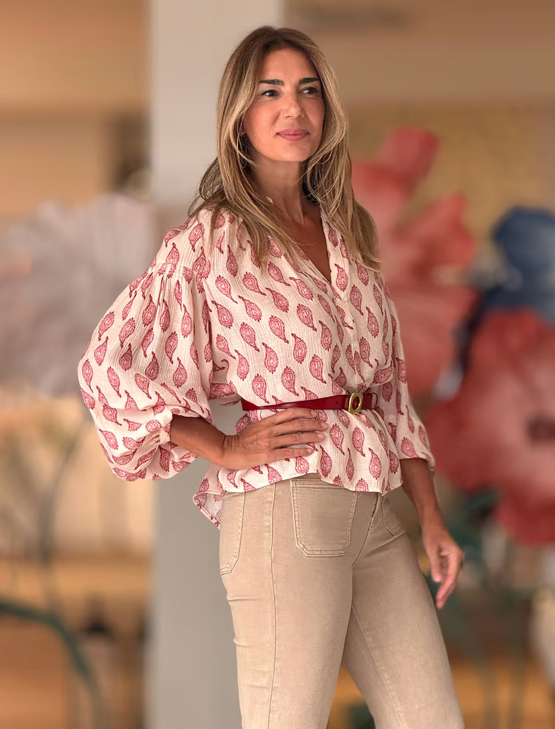 Camisa cashemir fluida