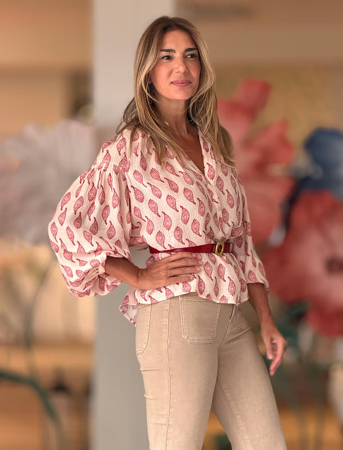 Camisa cashemir fluida