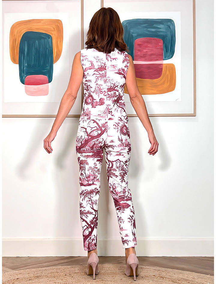 CHALECO CHIC TOILE DE JOUY
