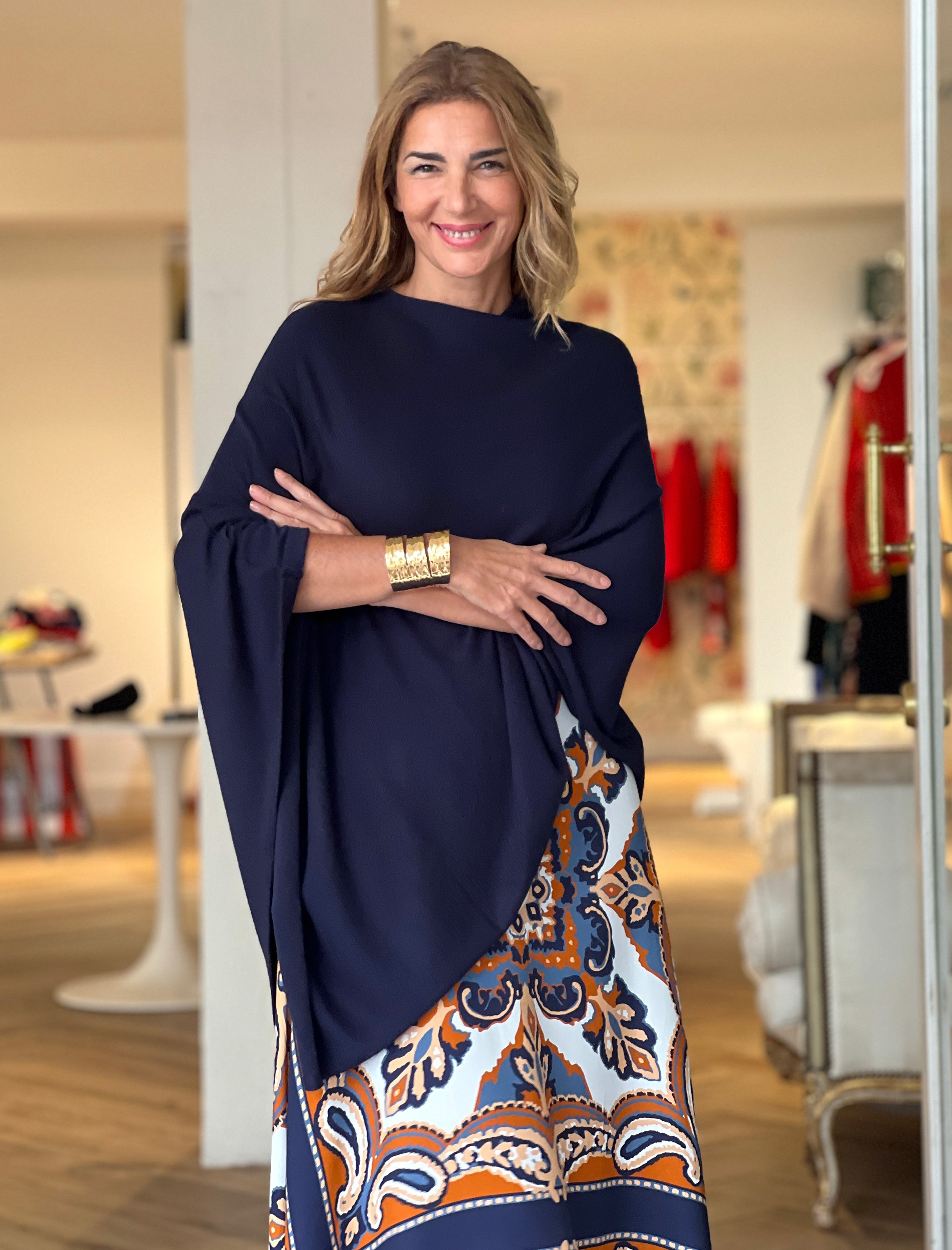 Capa Chic Deliciosa Marino